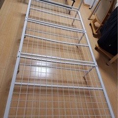 【受渡者確定】アルミベッドフレームの画像