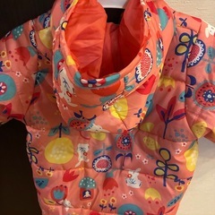 スノーウェア　女の子　90センチ　うさぎ＊
花柄の画像