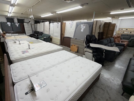 【愛品館 江戸川店 】FranceBed 2分割マットレス クイーンベッド（フランスベッド）