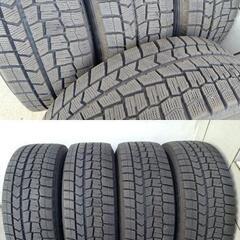 冬 VW ワーゲン【富山】Tロック T-ROK パサート ザ THE ビートル 16インチ 215/60R16 ダンロップ 冬 アウディ Q2 中古/４本 BMW ベンツ PCD112の画像