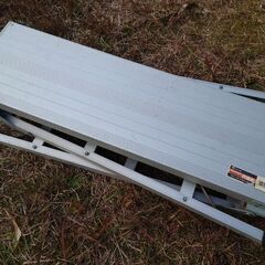 折りたたみ式作業台 足場台 洗車台の画像