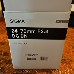 【未使用】シグマ24-70mm F2.8 DG DN [ソニーE]の画像