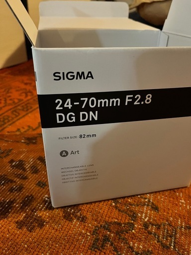 【未使用】シグマ24-70mm F2.8 DG DN [ソニーE]