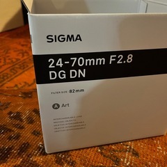 【未使用】シグマ24-70mm F2.8 DG DN [ソニーE]の画像