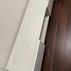 テレビボード　テレビ台　ホワイトの画像