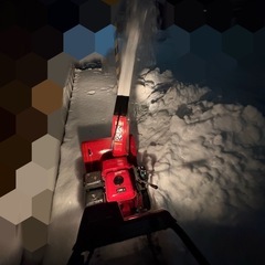 HONDA除雪機 hs655 セル付き　札幌近郊送料無料の画像