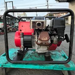 現物確認歓迎 初期不良対応可能 非常時等に 整備済 ホンダ 1700W 4サイクル 発電機 EC2000X　 50Hz　取説も読めますの画像