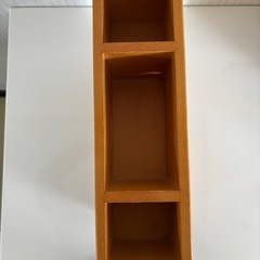 小物入れ付きティッシュケース リモコンラック ティッシュケース の画像