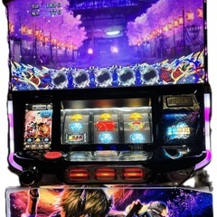 パチスロ実機 新鬼武者2 コイン不要機の画像