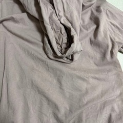 Nike ピンクベージュ　パーカーの画像