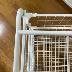 IKEA アルゴート 収納ラック 4段 ランドリーラックの画像