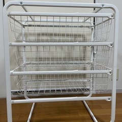 IKEA アルゴート 収納ラック 4段 ランドリーラックの画像