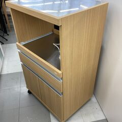 ★リユースのサカイ千葉中央店★ フナモコ レンジ台  H98.5×D45×W60.5 クリーニング済み TC5720の画像