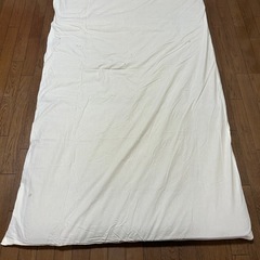敷布団シングル枕付きの画像