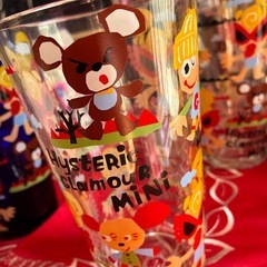 ヒスミニ 大きいサイズのグラス 3個セット超美品の画像