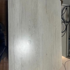 テーブル 木目調 白の画像