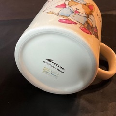 【マグカップ】パイロットインキ　絵が変わる！　マグカップ　【推定未使用】昭和レトロ　メタモカラー　温度変色の画像