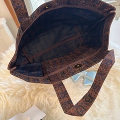 希少 BURBERRY バーバリー モノグラム ホース ロゴ柄 トートバッグの画像