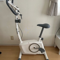 フィットネスバイク　アルインコ　　ホワイトの画像
