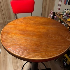 アメリカンダイナバースツール2脚×アメリカンハイテーブル3点セット(12月25日までの出品)の画像