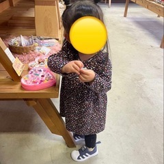 h&mワンピース 1歳　12-18m  80センチワンピース　80の画像