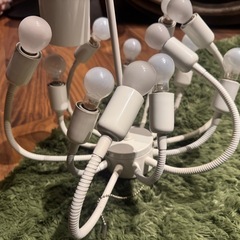 【状態良好】レア！おしゃれ11本電球天井用ライト！間接照明の画像