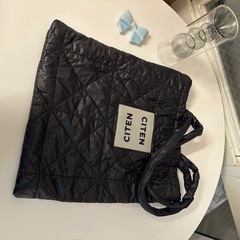 CITEN パデッド　トートバッグ　ブラックの画像