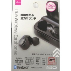 ダイソー　完全ワイヤレスイヤホン　Bluetooth Daisoの画像