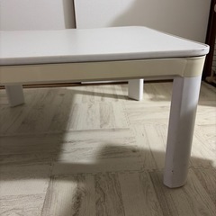 中古コタツ　白　ニトリ　   2007 の画像
