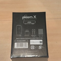 ploom x ブラックの画像
