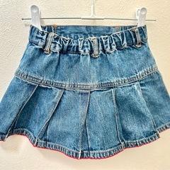西松屋 90サイズ デニムスカートの画像