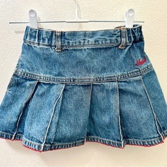 西松屋 90サイズ デニムスカートの画像
