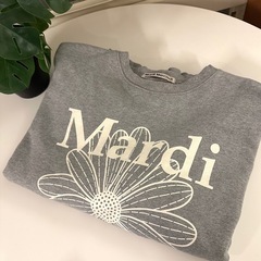 mardi mercredi トレーナー　グレーの画像