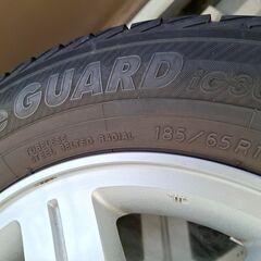 スタッドレスタイヤ・ ホンダアルミホイール185/65R14 YOKOHAMAの画像