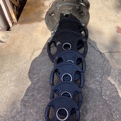 バーベル　プレートの画像