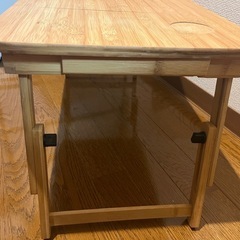 ベッドテーブル 寝ながら作業の画像