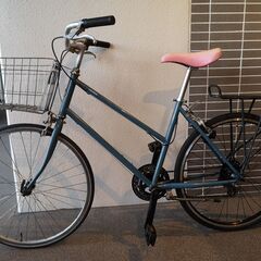 【相模原 引取りのみ】 tokyobike 1x7速 26インチ 中古 自転車 ( クロスバイク 一般車 リアキャリア付 tokyo bike トーキョーバイクの画像