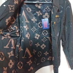 FENDIのバックとVUITTONのシャツの画像