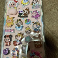 新品ラブル3Dシールの画像