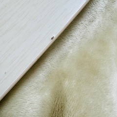 ニトリ　楕円形こたつテーブル　ホワイト木目調 の画像