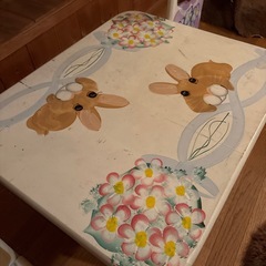 子ども用　机　椅子セットの画像