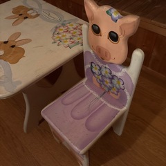 子ども用　机　椅子セットの画像