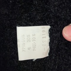 肌触りのいいメチャクチャ暖かいショ-トニットの画像