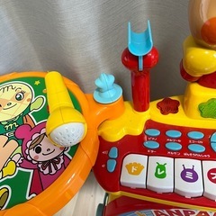 アンパンマン　ノリノリライブBIG電子ドラム＆キーボード【年内取りに来れる方限定】の画像