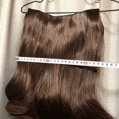 クリップ式　ウィッグ　つけ毛　かつらの画像