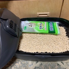 12    ユニチャーム　デオトイレ　1ヶ月セット付き　猫トイレ　の画像