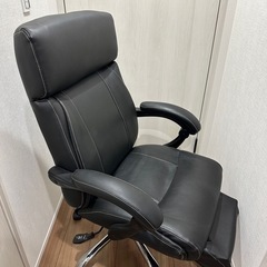 デスクチェア　ニトリ　合皮の画像