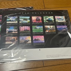 日産　壁掛けカレンダー　2026  　２点セットの画像