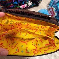 スパンコール　ペンケース  ポーチの画像