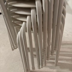スツール　ニトリ　10脚の画像